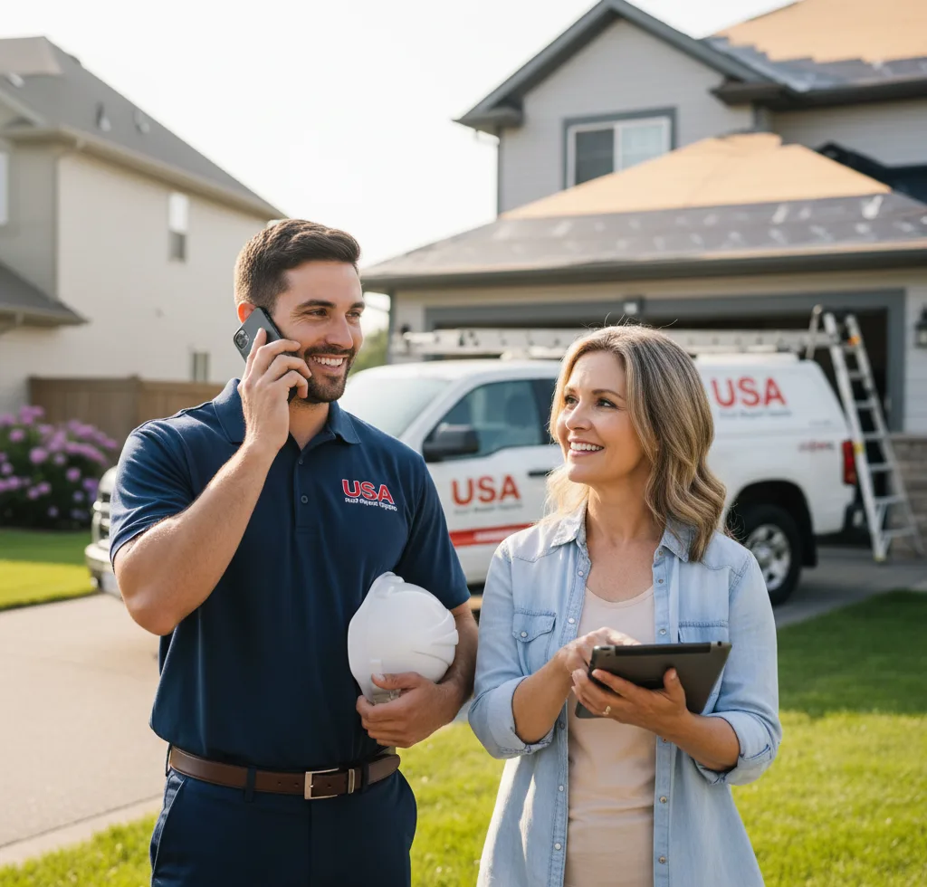 USA Roof Repair Experts customer support in Spring Grove